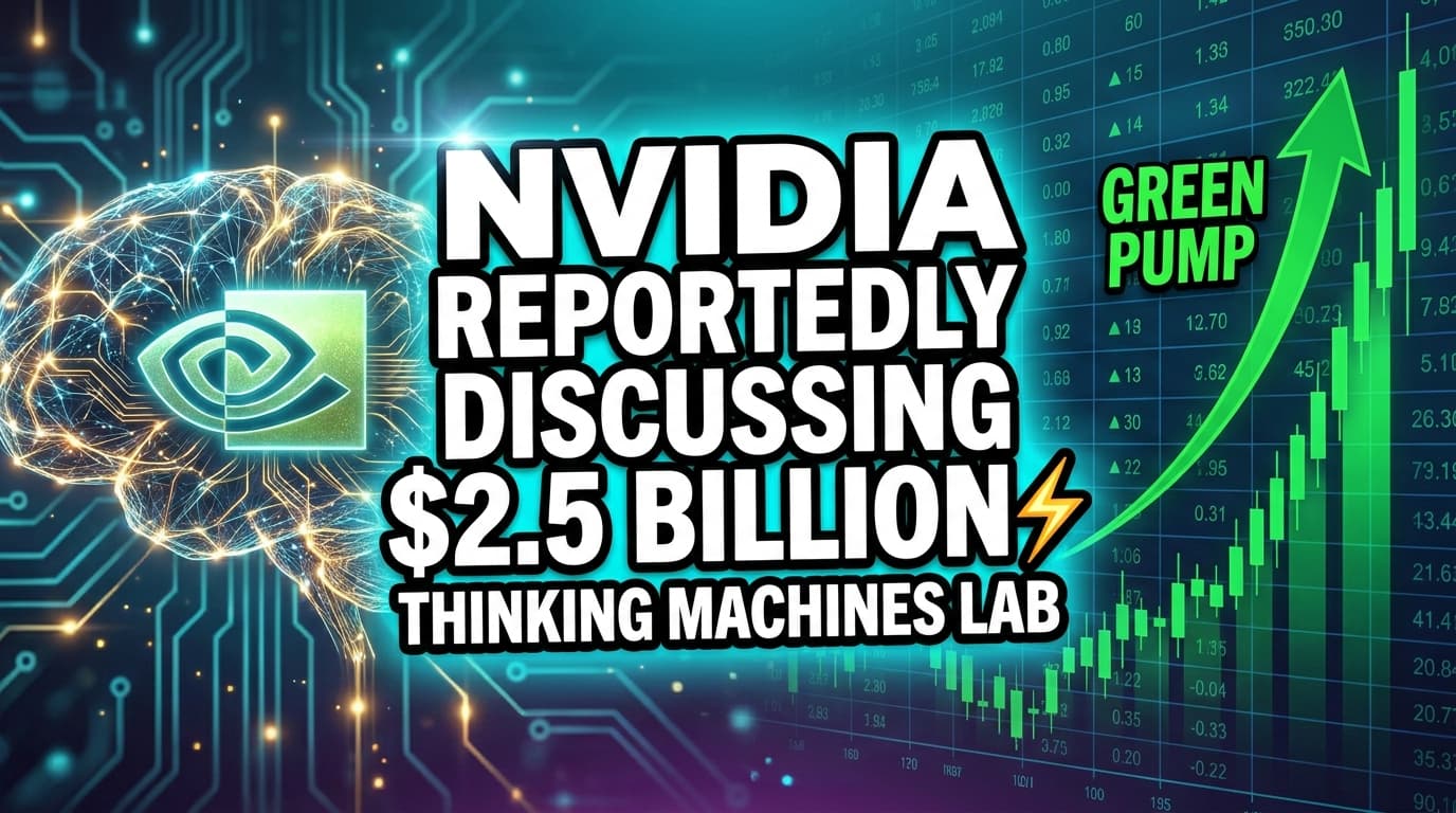 Nvidia Reportedly Discussing $2.5 Billion Investment in Thinking Machines Lab