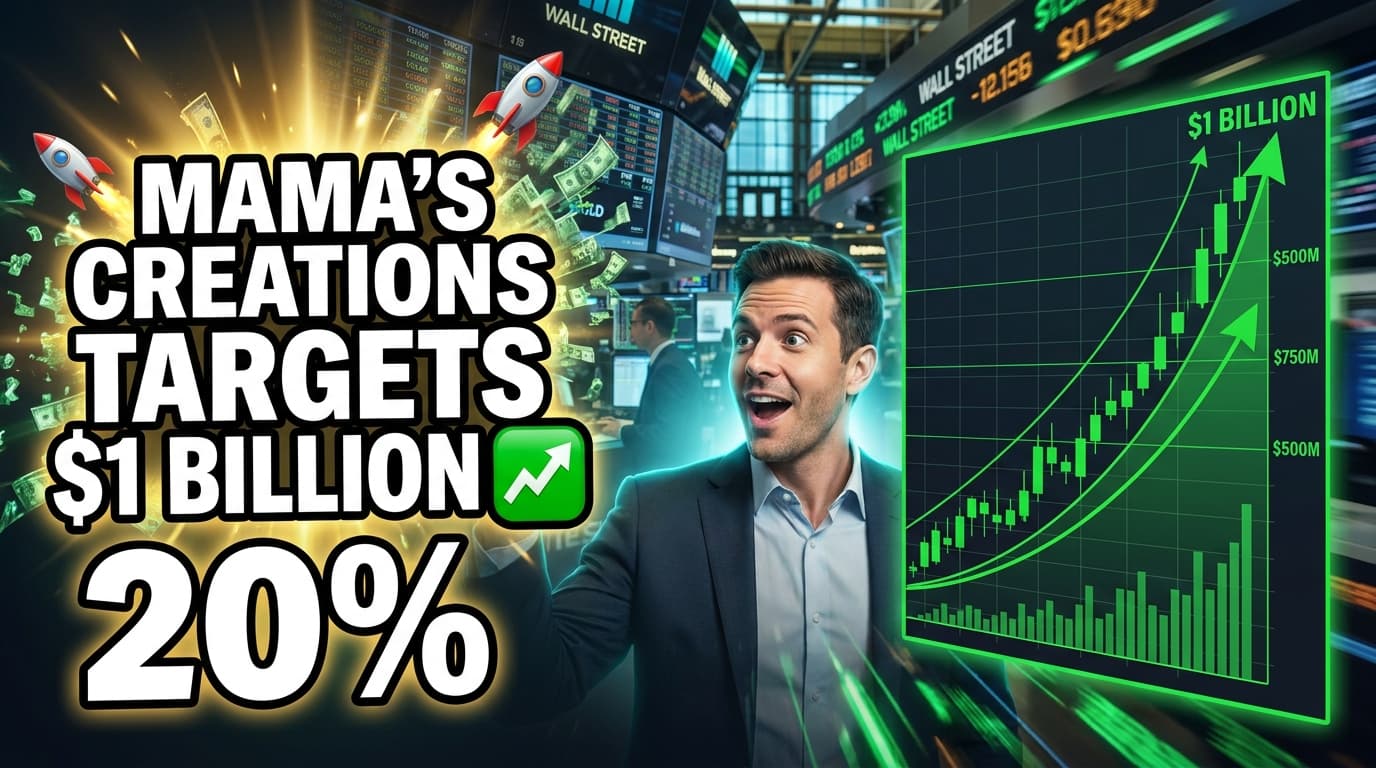 Mama's Creations Targets $1 Billion Revenue, Mid-to-High 20% Gross Margin