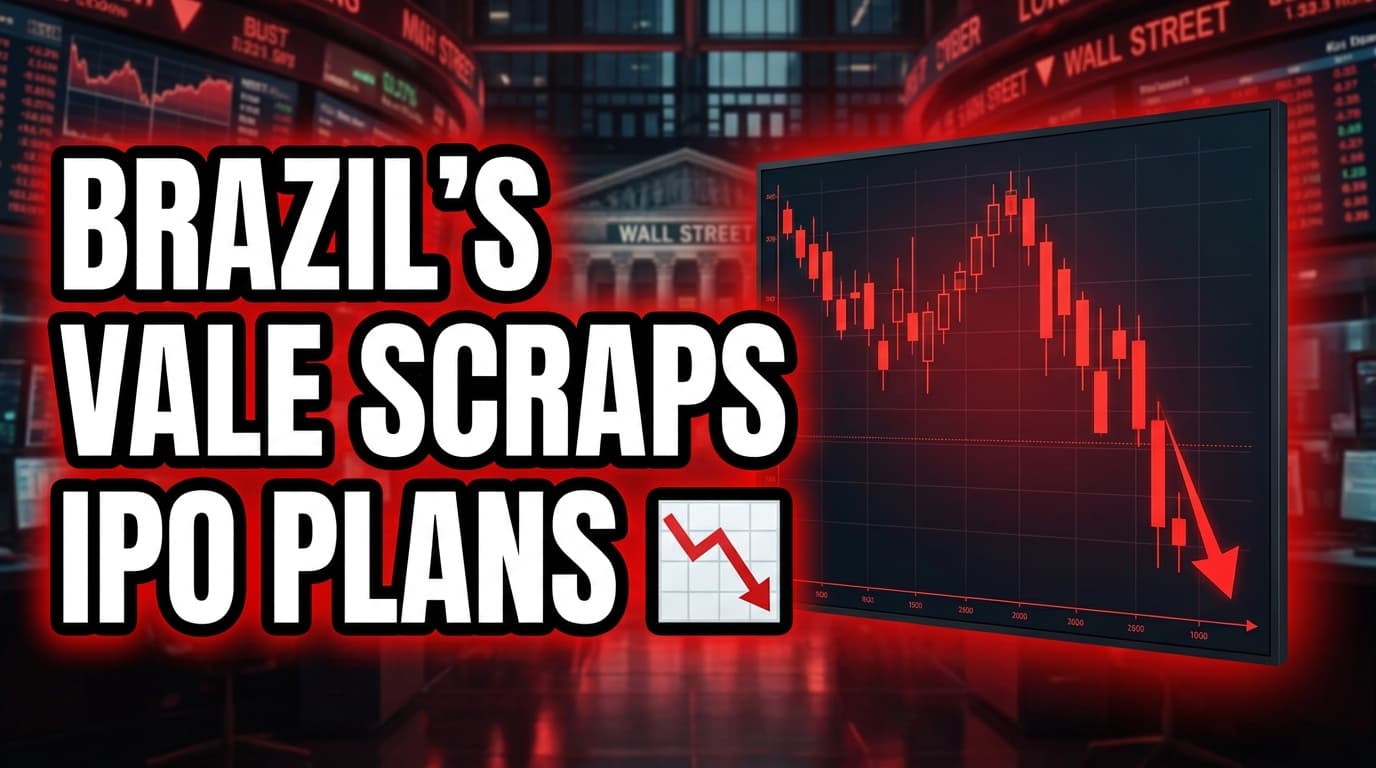 Brazil's Vale Scraps IPO Plans for Critical Minerals Unit