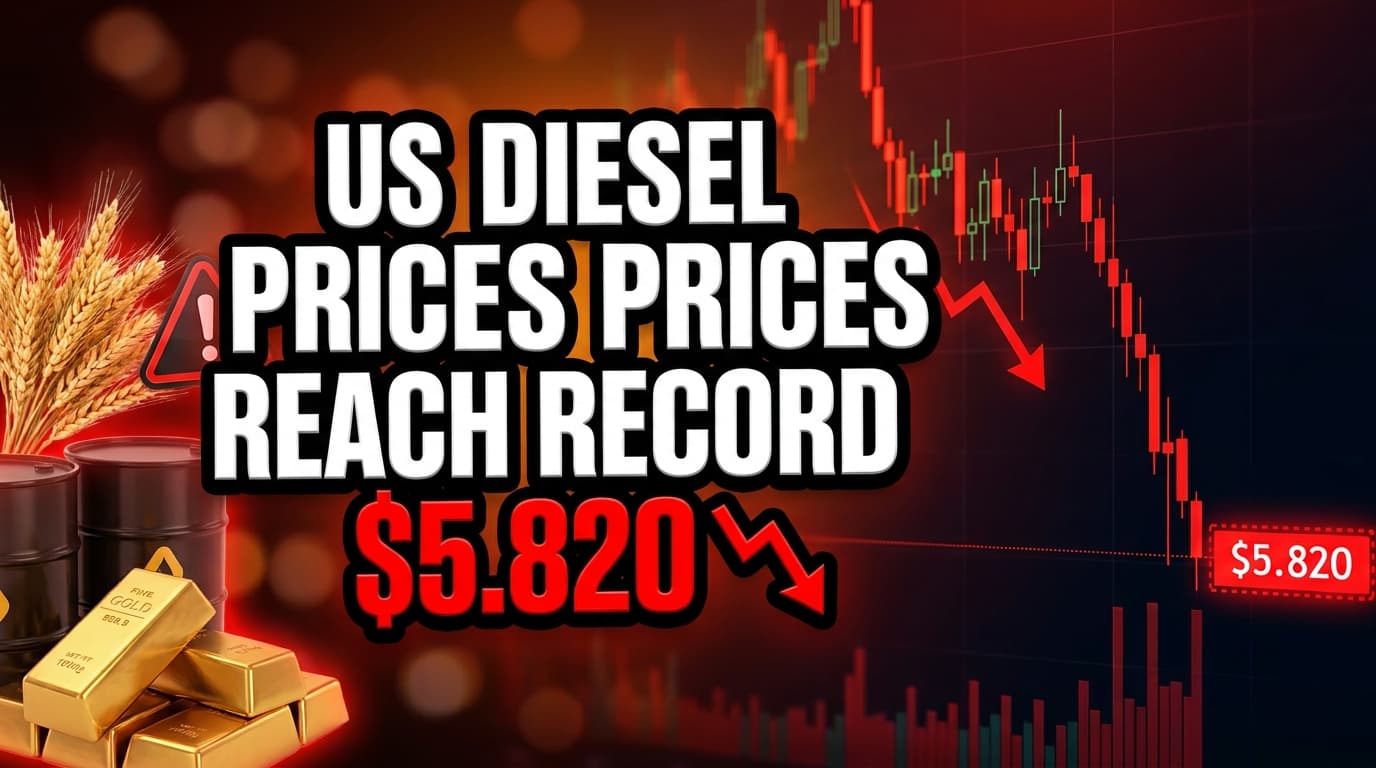 US Diesel Prices Reach Record $5.820 Amid Geopolitical Tensions