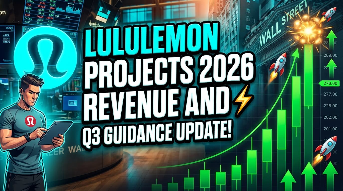 Lululemon Projects 2026 Revenue and EPS, Provides Q3 Guidance