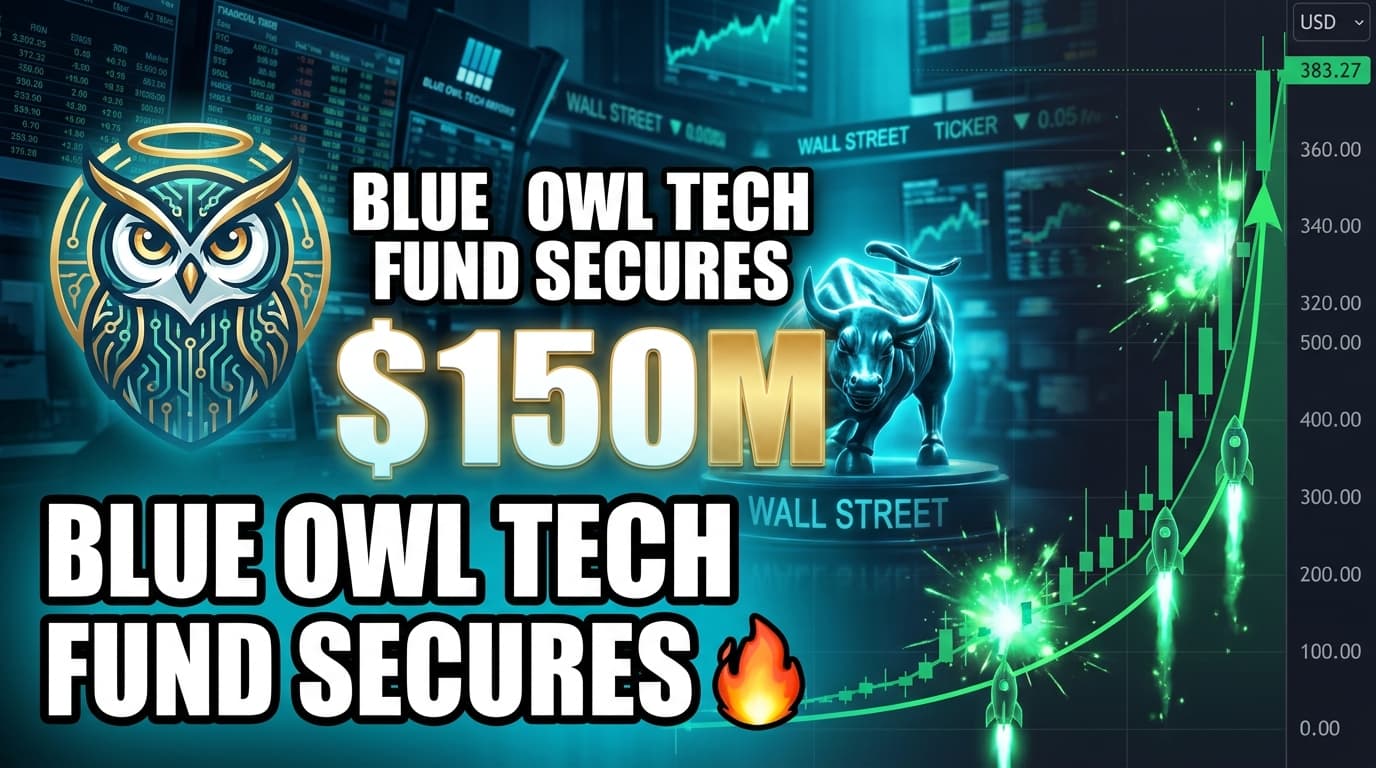 Blue Owl Tech Fund Secures $150 Million in Private Placement