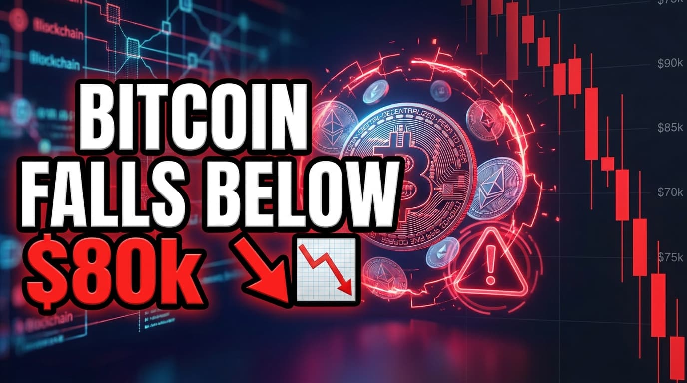 Bitcoin Falls Below $80,000 as Jobs Report Fuels Rate Hike Expectations