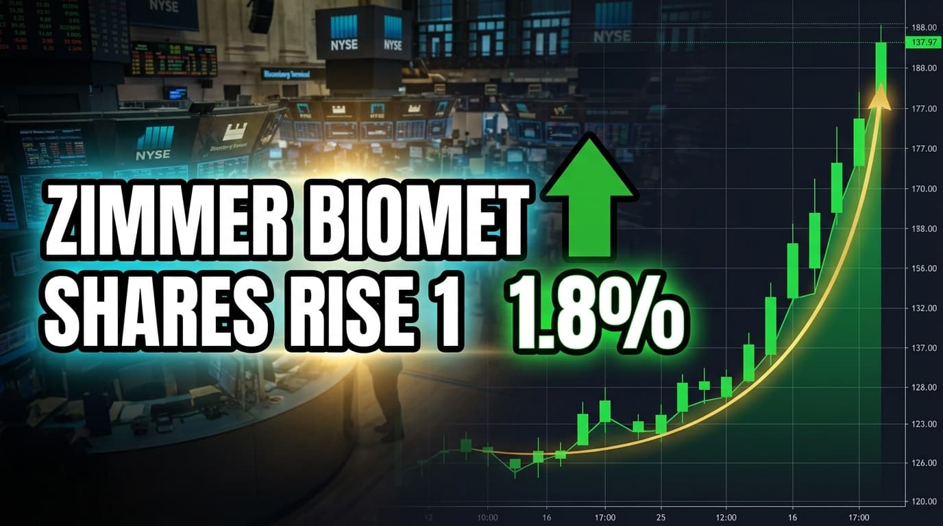 Zimmer Biomet Shares Rise 1.8% Post-Earnings, Outperforming S&P 500