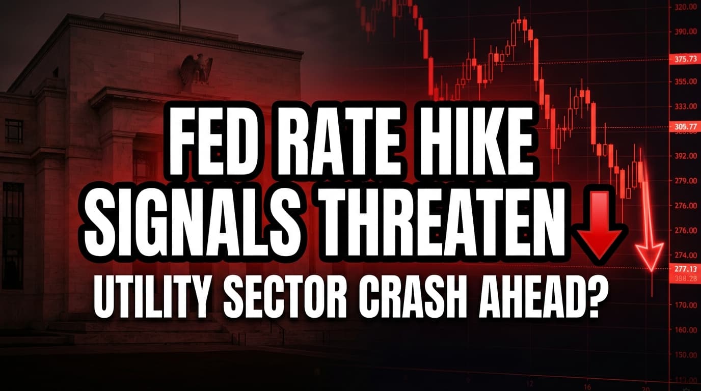 Fed Rate Hike Signals Threaten Utility Sector Amid Surging Treasury Yields
