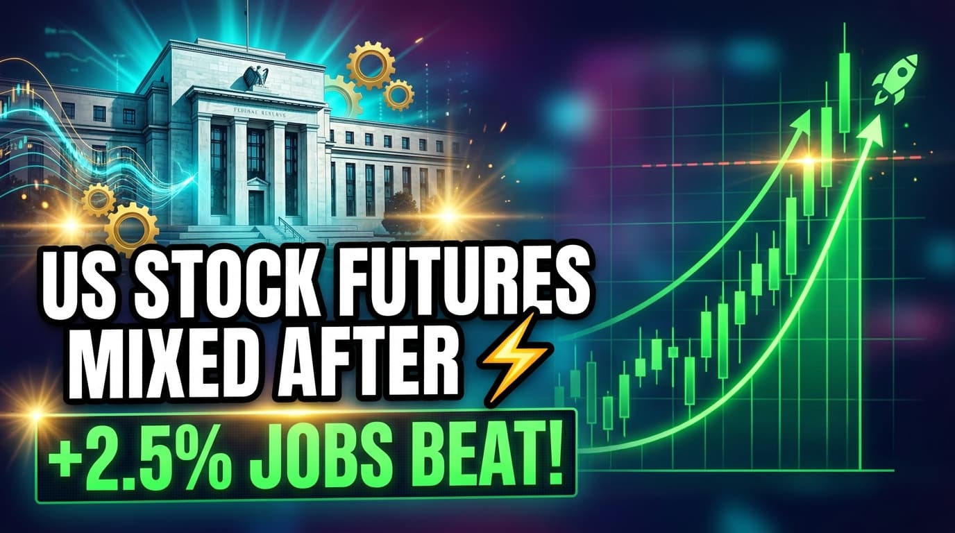 US Stock Futures Mixed After Stronger-Than-Expected August Jobs Report