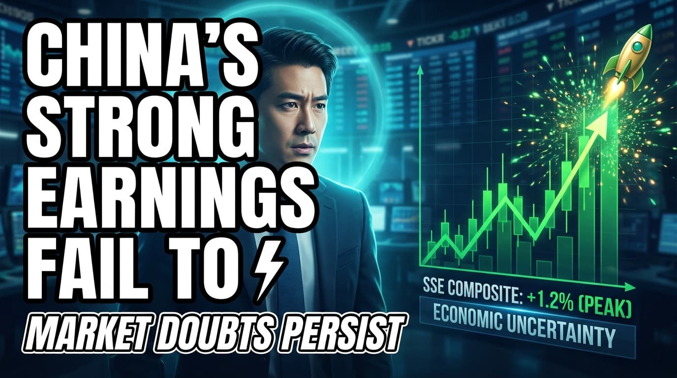 China's Strong Earnings Fail to Ignite Stock Rally Amid Economic Doubts