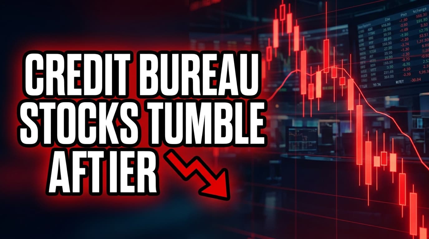Credit Bureau Stocks Tumble After FHFA Director Pulte's Comments