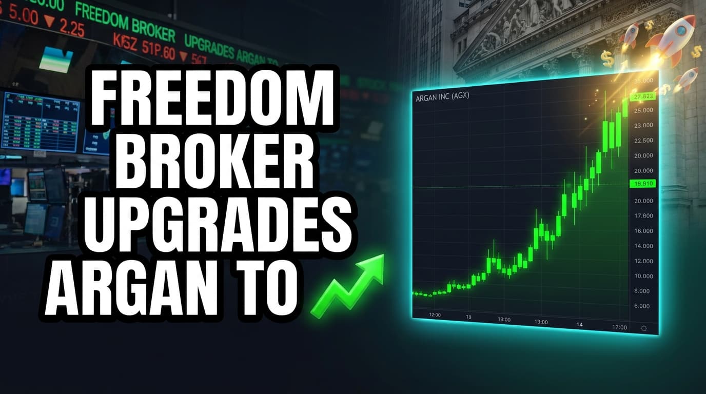 Freedom Broker Upgrades Argan to Buy After Record Quarter