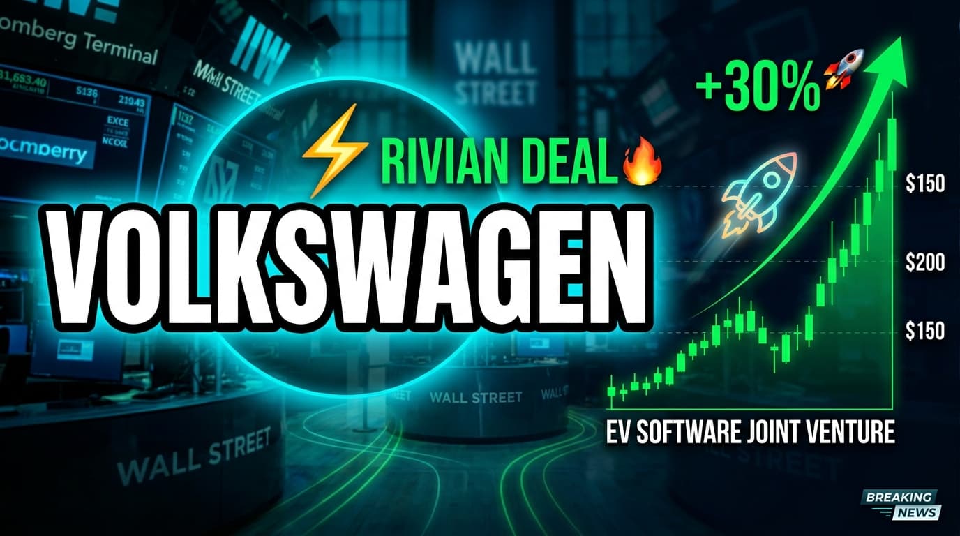 Volkswagen, Rivian Form EV Software Joint Venture