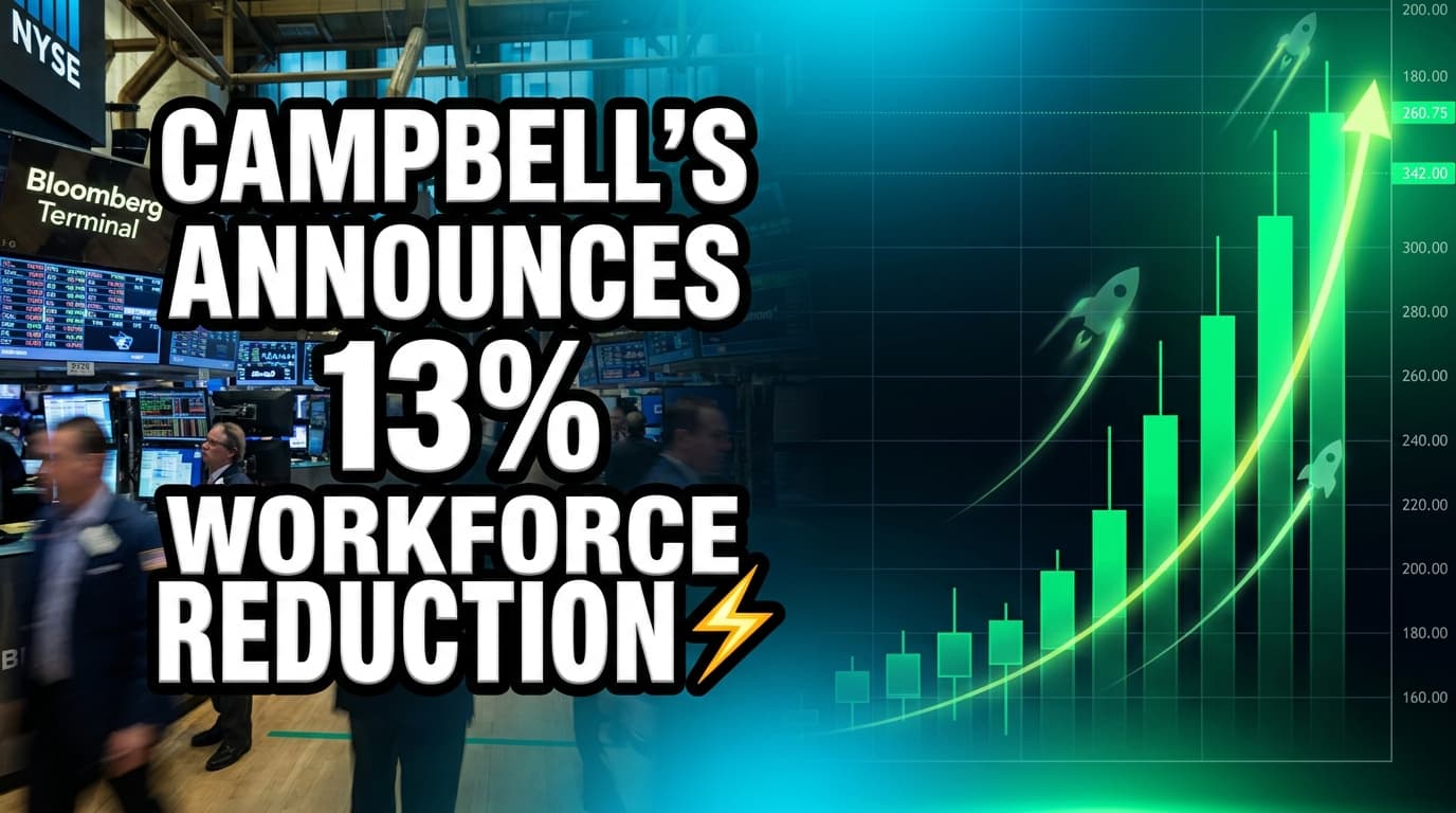Campbell's Announces 13% Workforce Reduction, Plant Closures in Restructuring