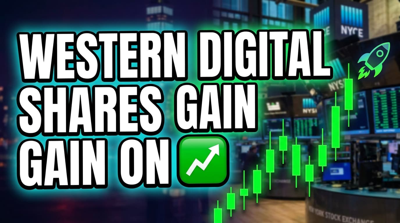 Western Digital Shares Gain on AI Deal Impact