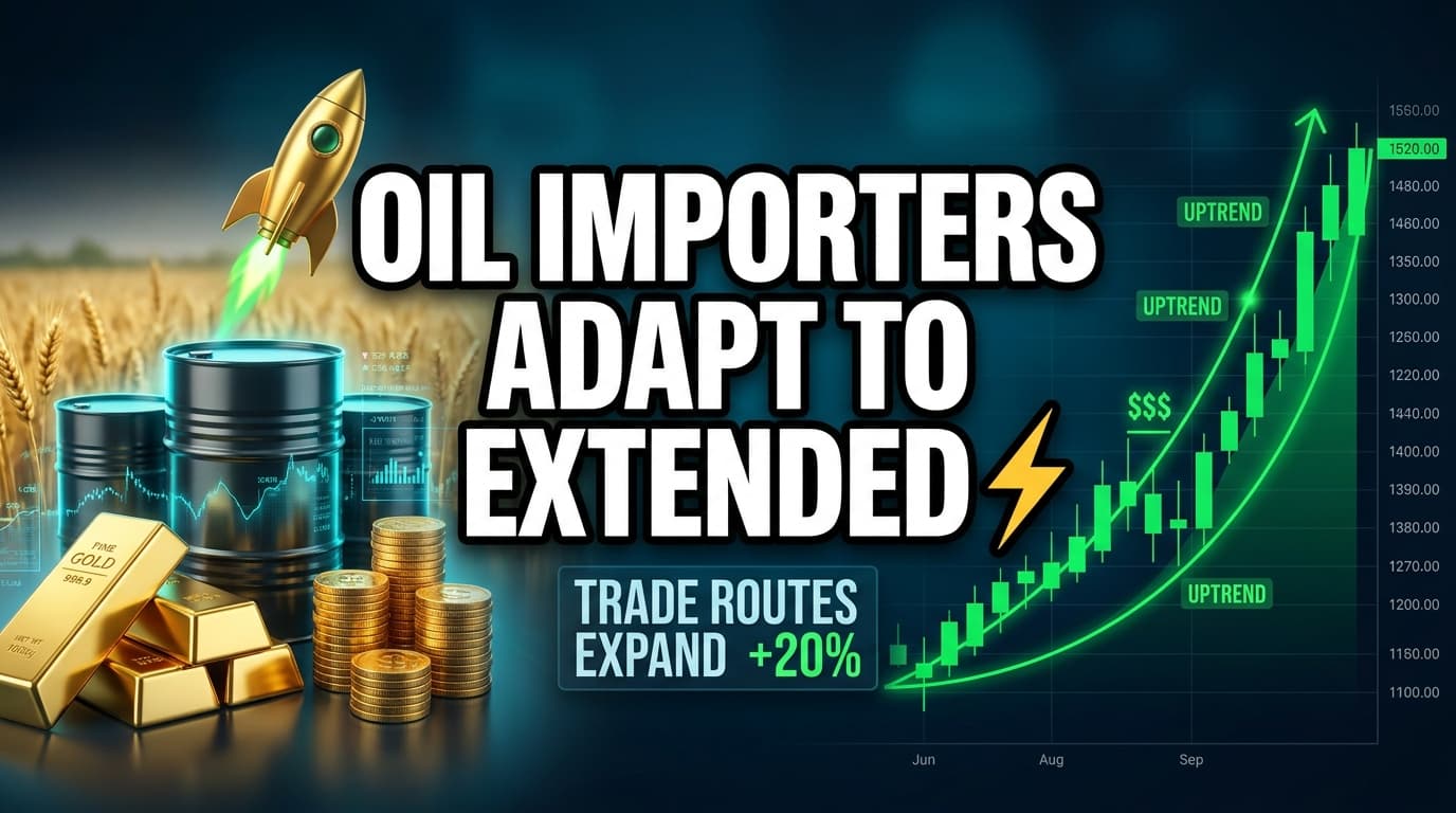 Oil Importers Adapt to Extended Trade Routes