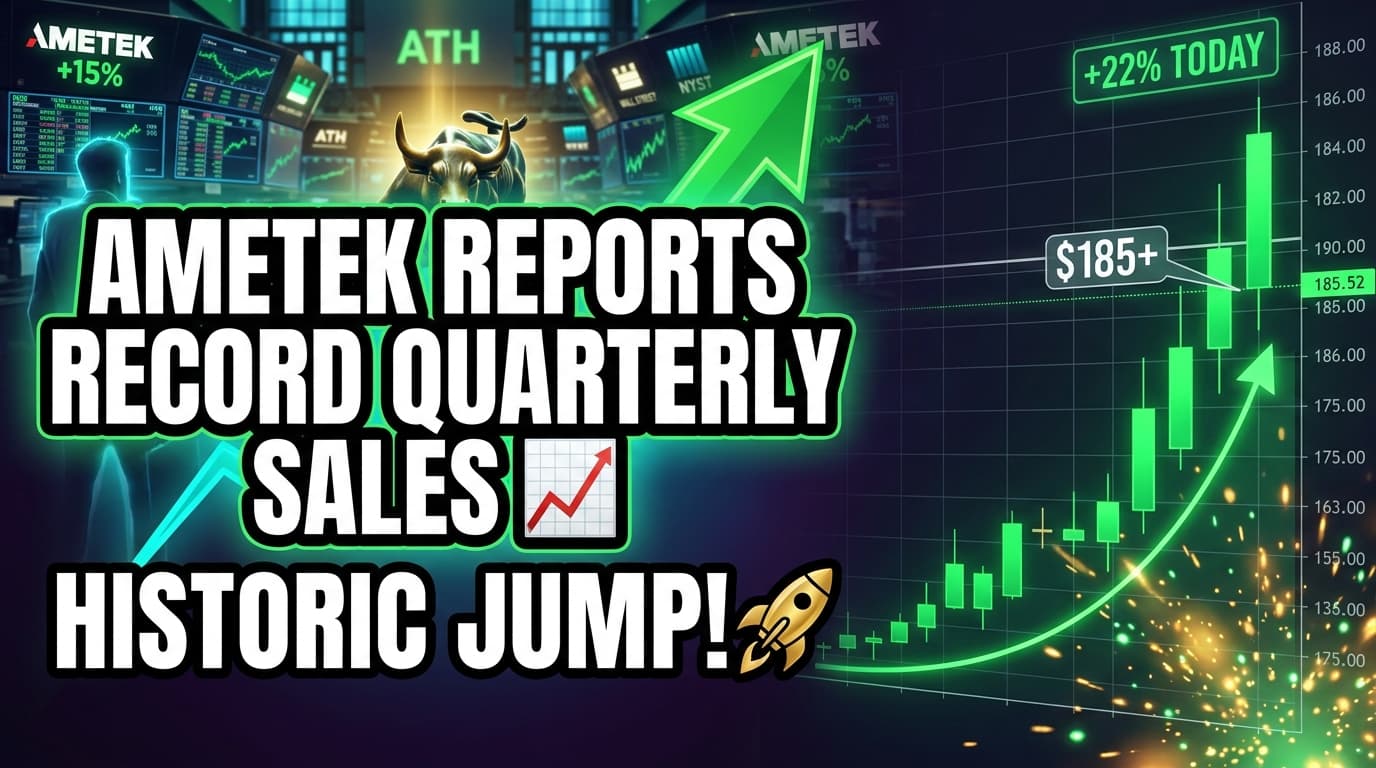 AMETEK Reports Record Quarterly Sales and Earnings
