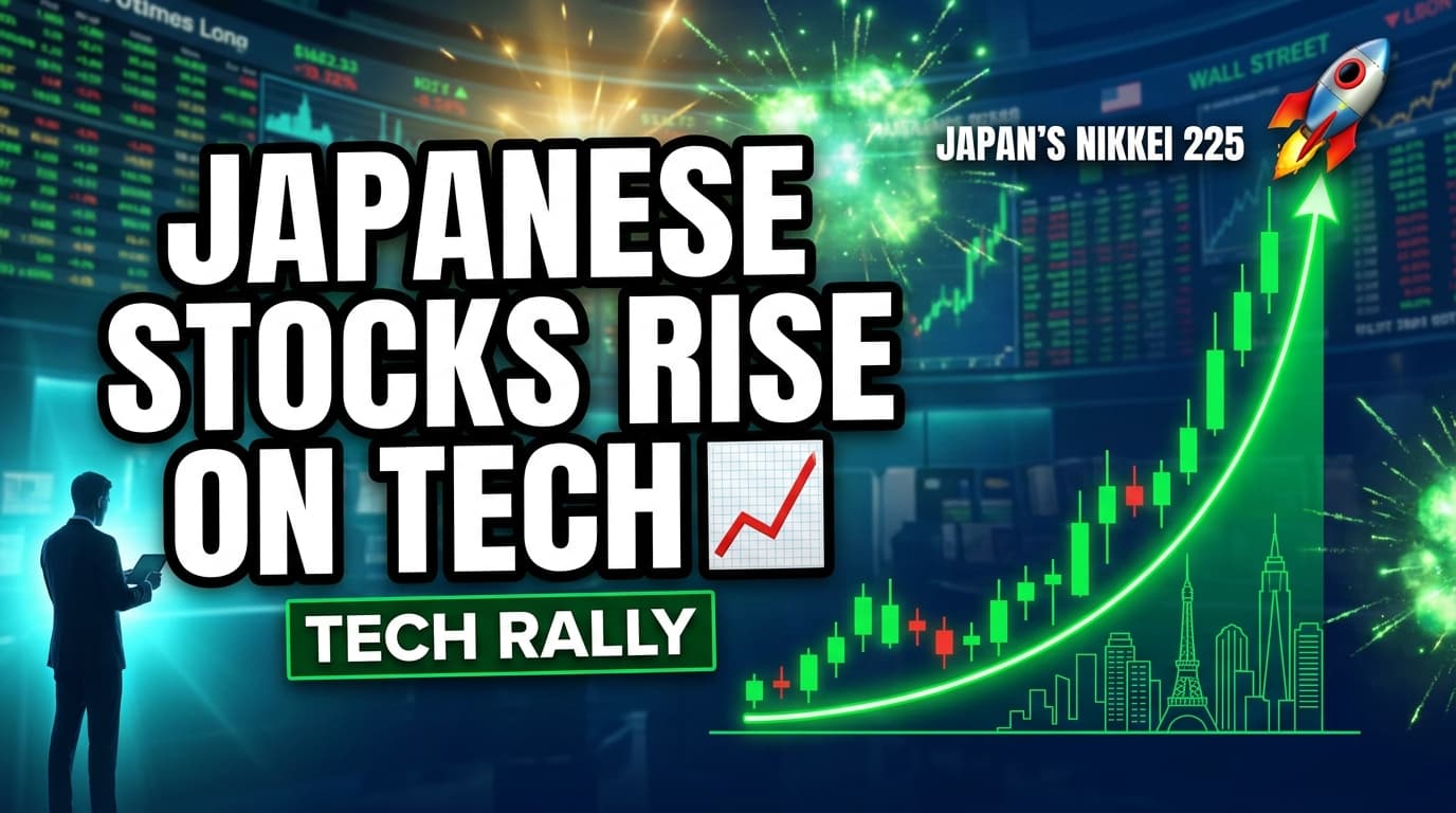 Japanese Stocks Rise on Tech, Chip Gains Mirroring US Peers