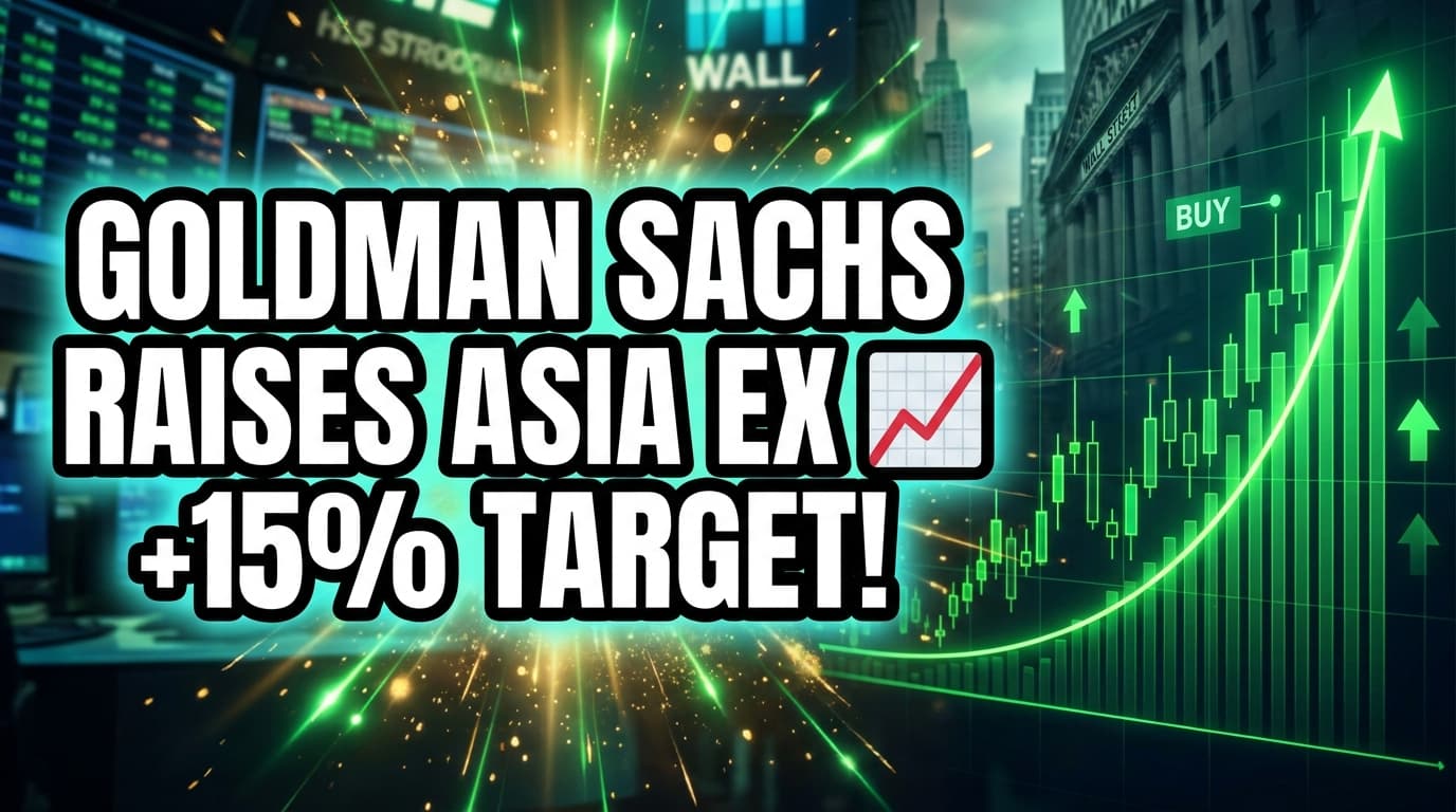 Goldman Sachs Raises Asia ex-Japan Index Target on Tech Strength