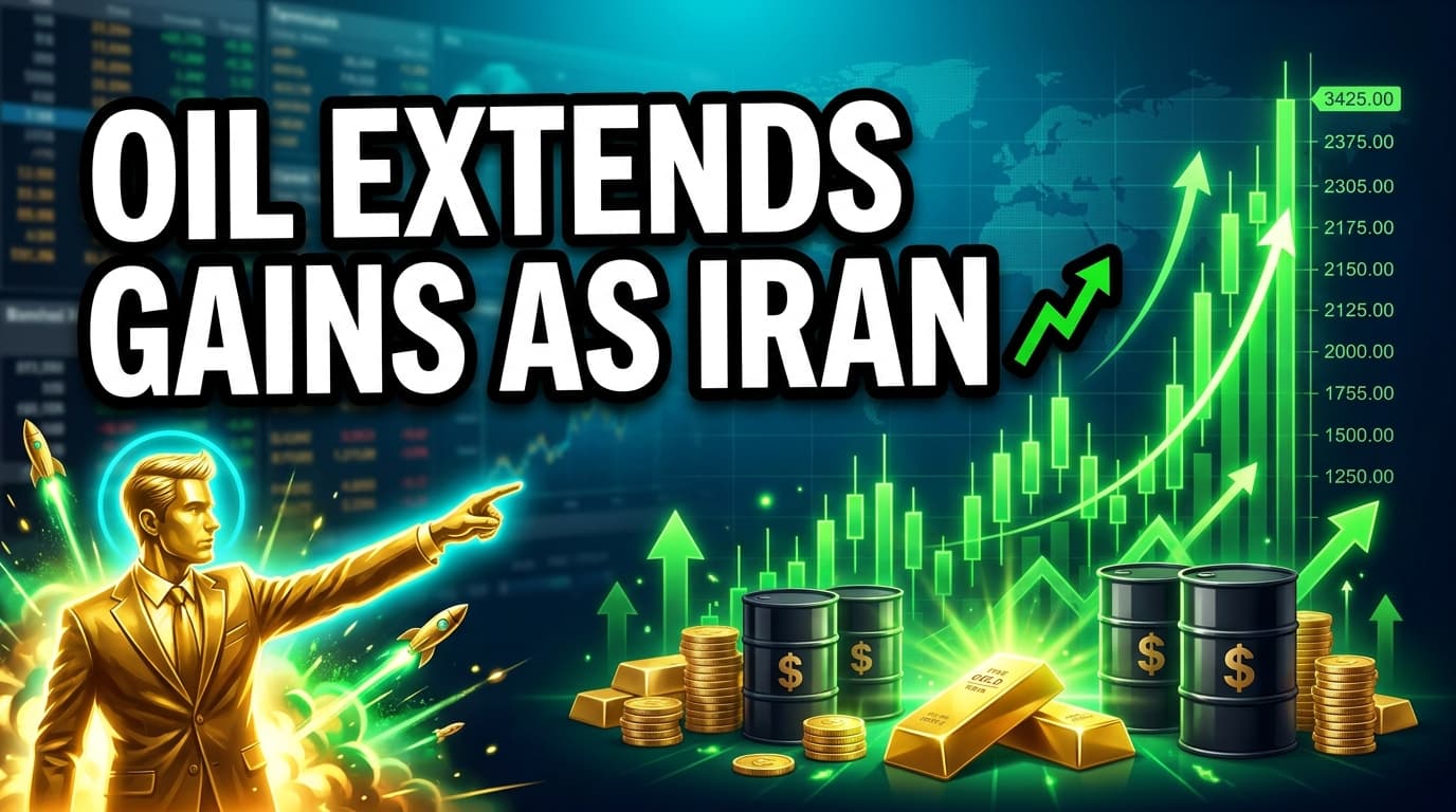 Oil Extends Gains as Iran Nears Oman Shipping Deal