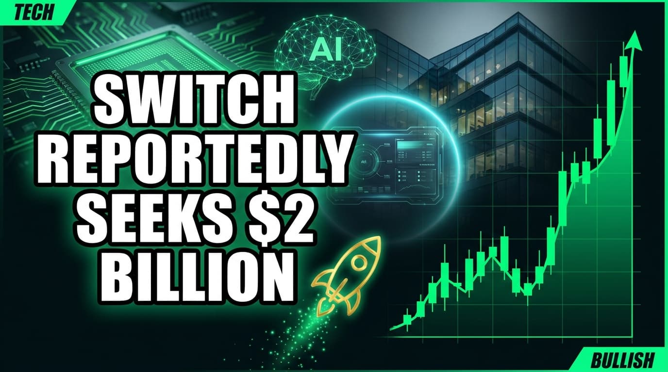 Switch Reportedly Seeks $2 Billion Funding at $50 Billion Valuation