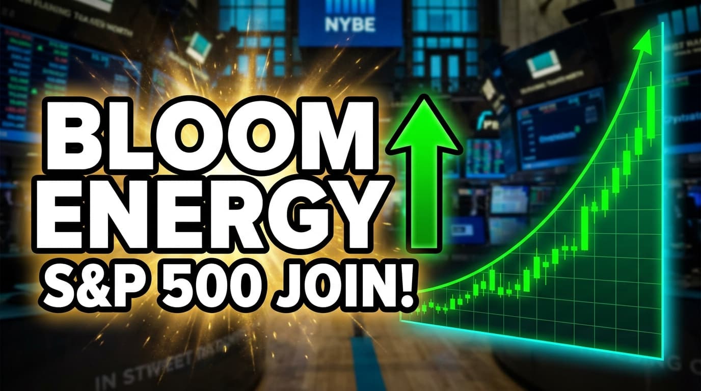 Bloom Energy, Everpure, Illumina Set to Join S&P 500 Index