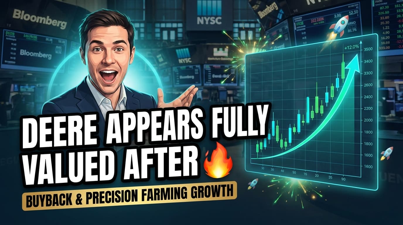 Deere Appears Fully Valued After Buyback and Precision Farming Growth