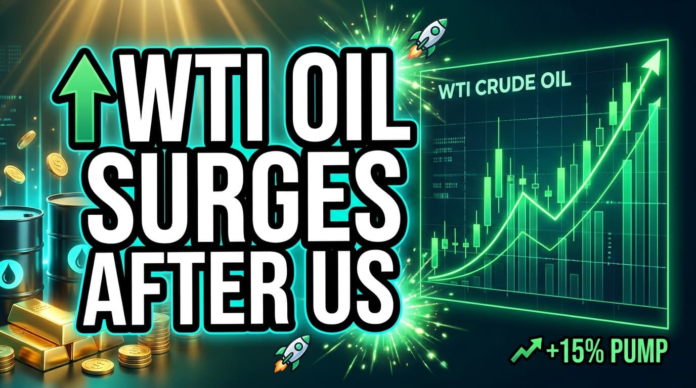 WTI Oil Surges After US Strikes on Iranian Tankers Raise Supply Concerns