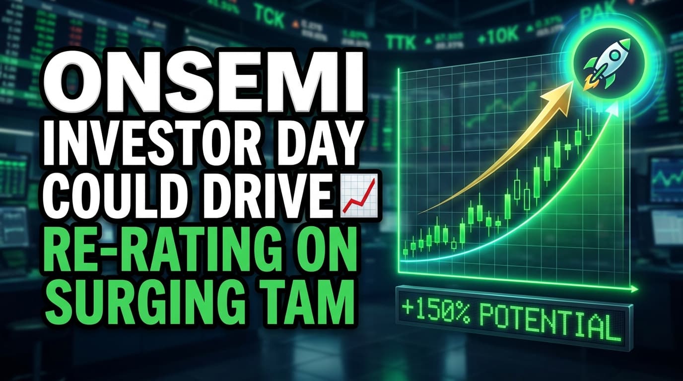 Onsemi Investor Day Could Drive Re-rating on Surging TAM