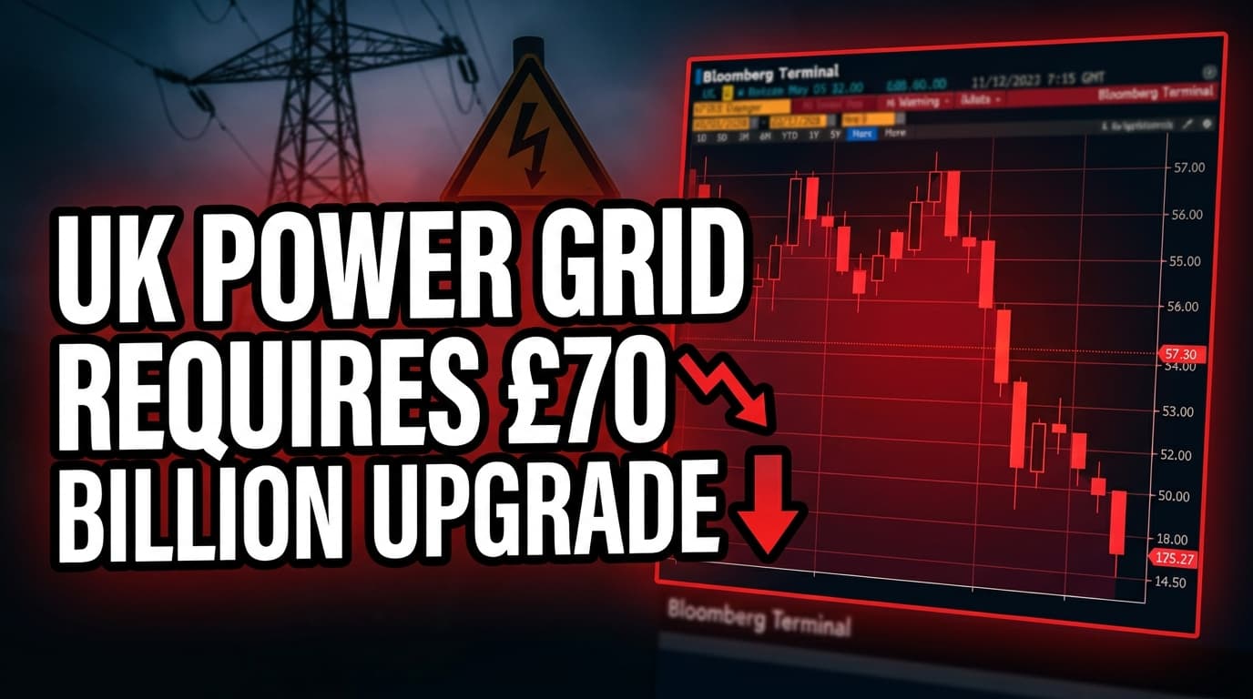 UK Power Grid Requires £70 Billion Upgrade Amid Rising Consumer Costs
