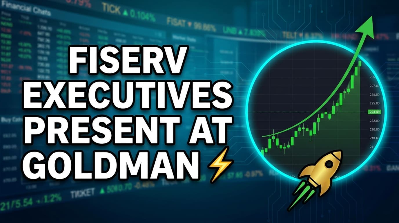 Fiserv Executives Present at Goldman Sachs Technology Conference