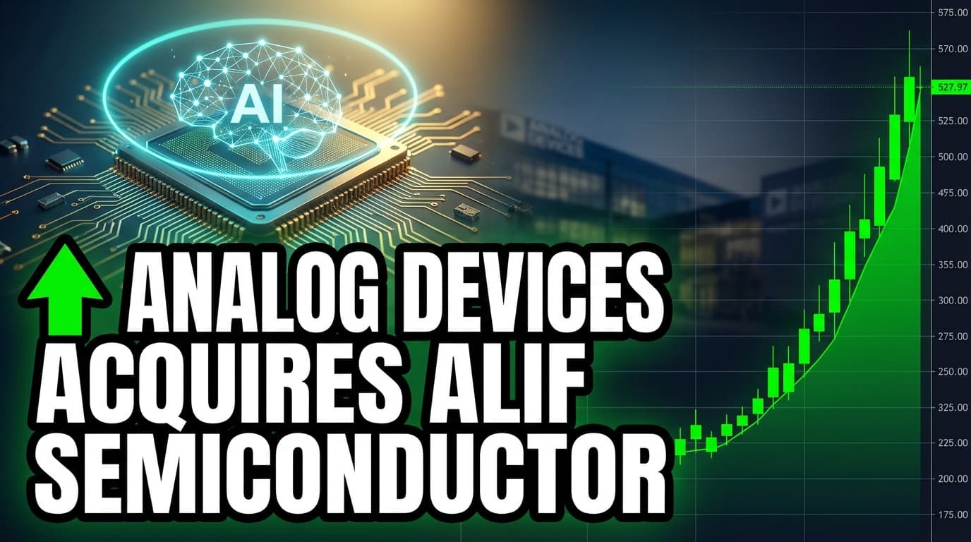 Analog Devices Acquires Alif Semiconductor to Boost Edge AI Capabilities