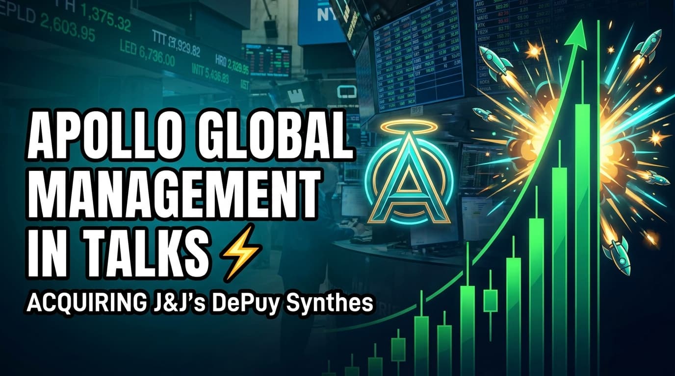 Apollo Global Management in Talks to Acquire J&J's DePuy Synthes Unit