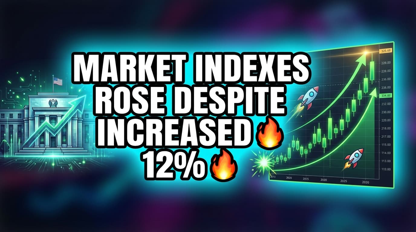 Market Indexes Rose Despite Increased Fed Rate Hike Likelihood