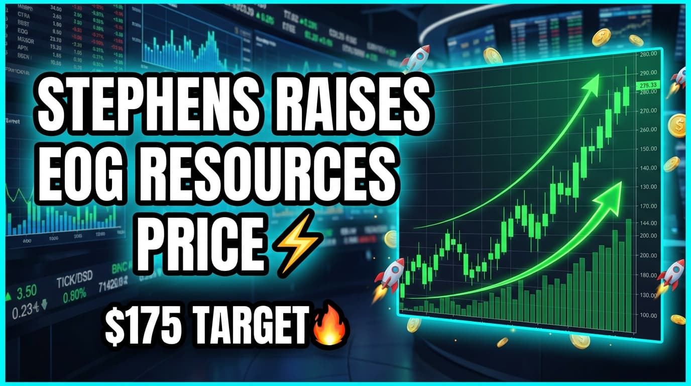 Stephens Raises EOG Resources Price Target to $175, Maintains Equalweight