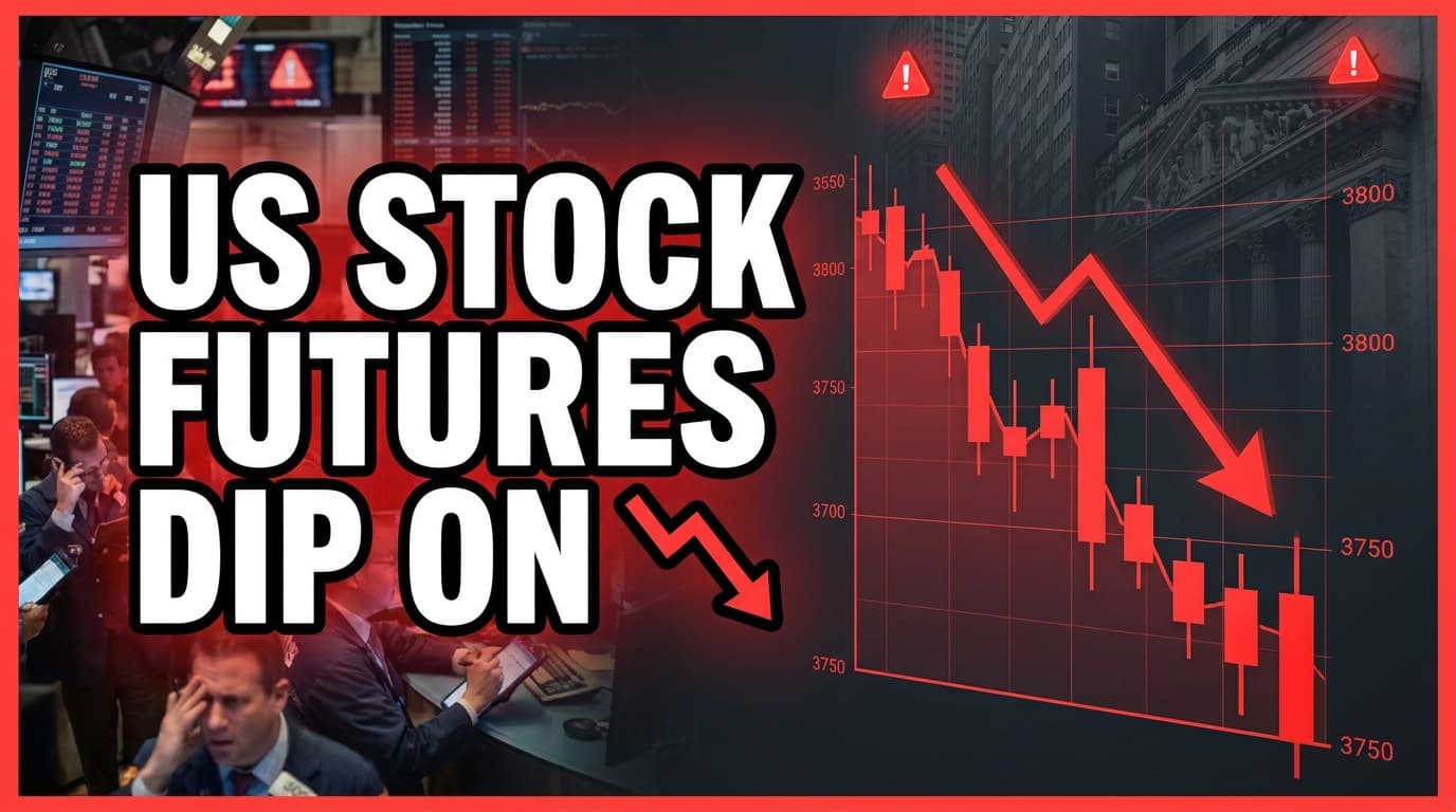 US Stock Futures Dip on Energy Concerns, Softer Inflation Data