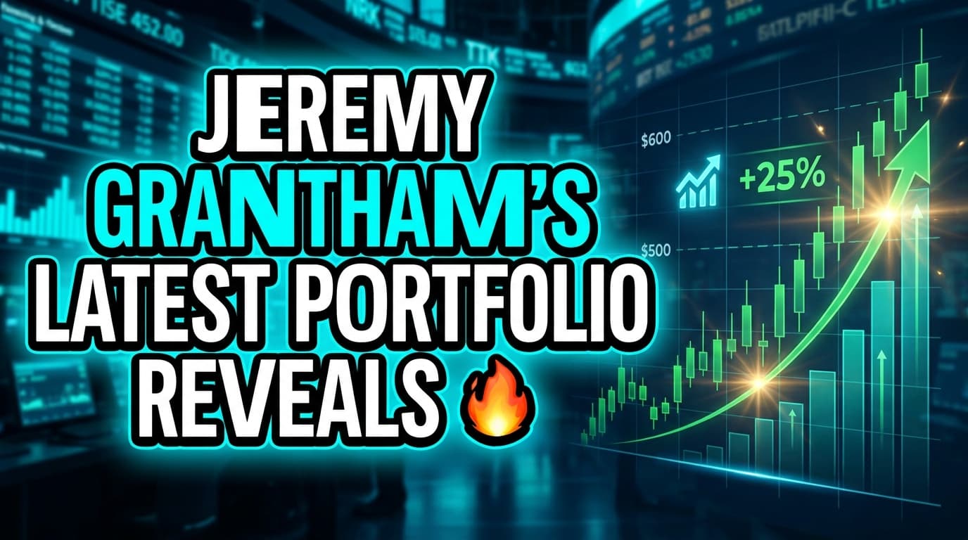 Jeremy Grantham's Latest Portfolio Reveals Top Holdings and Trades