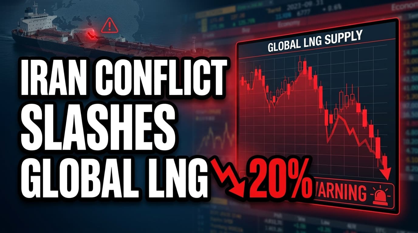 US-Iran Conflict Slashes Global LNG Supply 20%, Asia Prices Reach 3-Year High