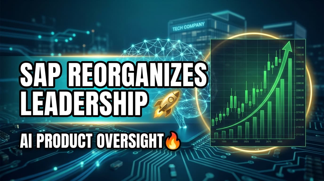 SAP Reorganizes Leadership, Elevates AI Product Oversight