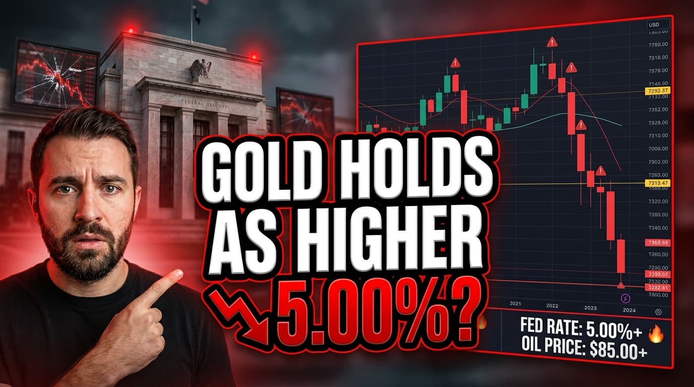 Gold Holds Decline as Higher Oil Fuels Fed Rate-Hike Bets