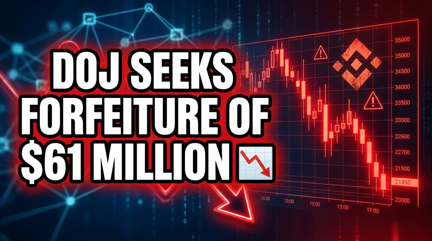 DOJ Seeks Forfeiture of $61 Million in Iranian Oil Funds Laundered on Binance