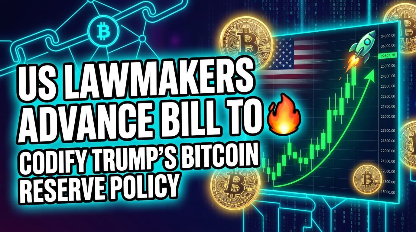 US Lawmakers Advance Bill to Codify Trump's Bitcoin Reserve Policy