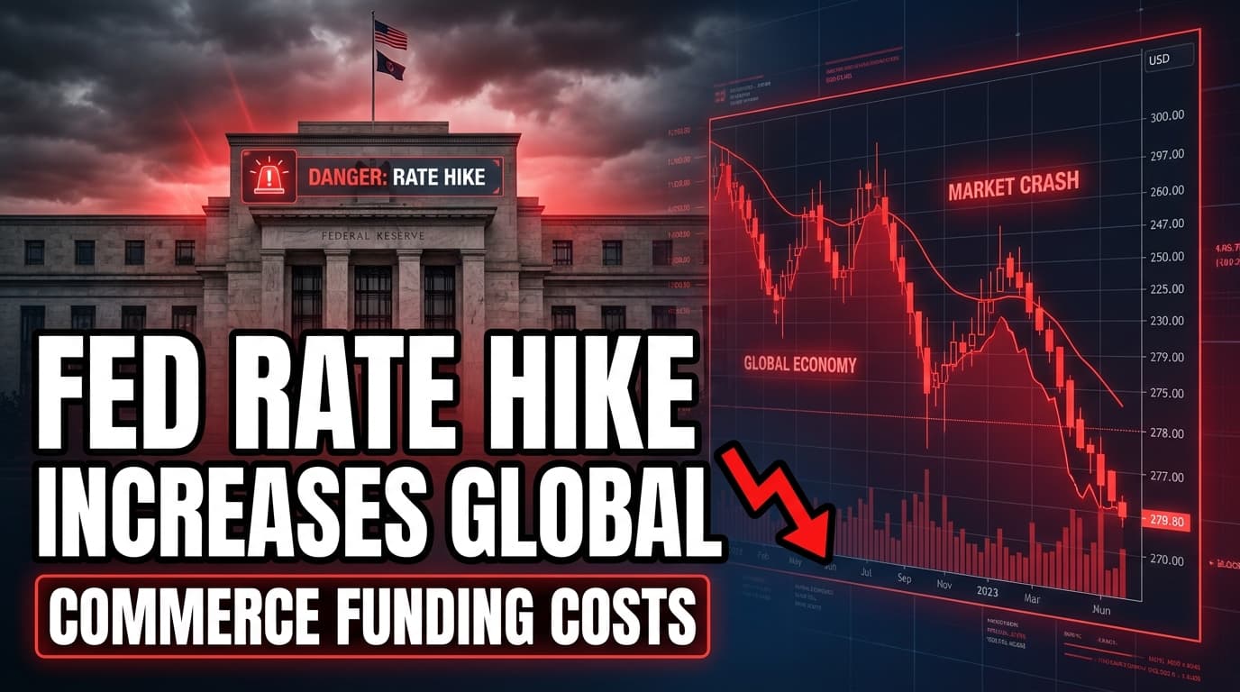 Fed Rate Hike Increases Global Commerce Funding Costs