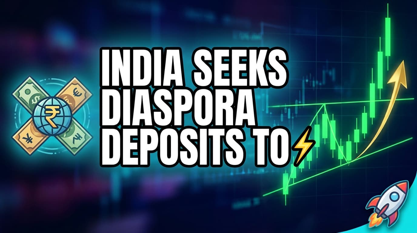 India Seeks Diaspora Deposits to Bolster Rupee Stability