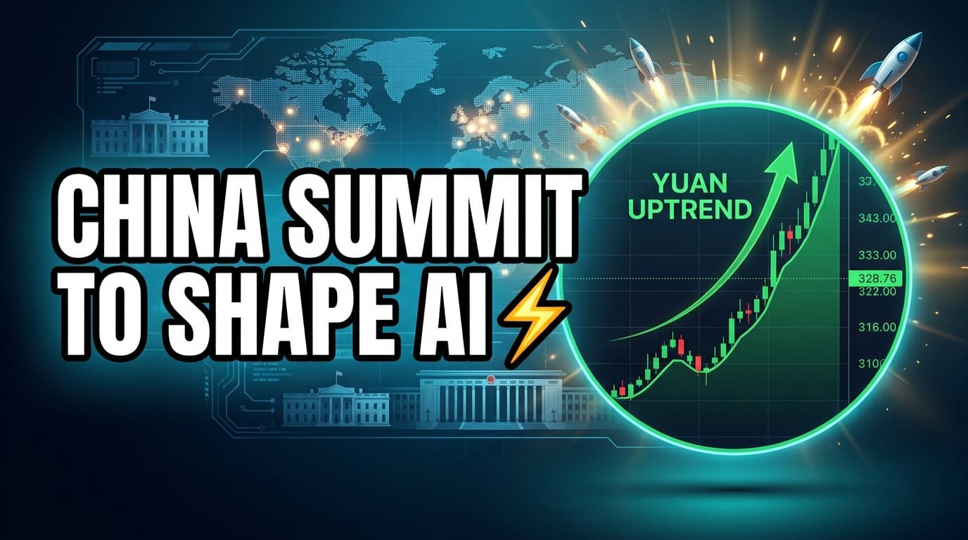 US-China Summit to Shape AI Rivalry, Yuan Trajectory