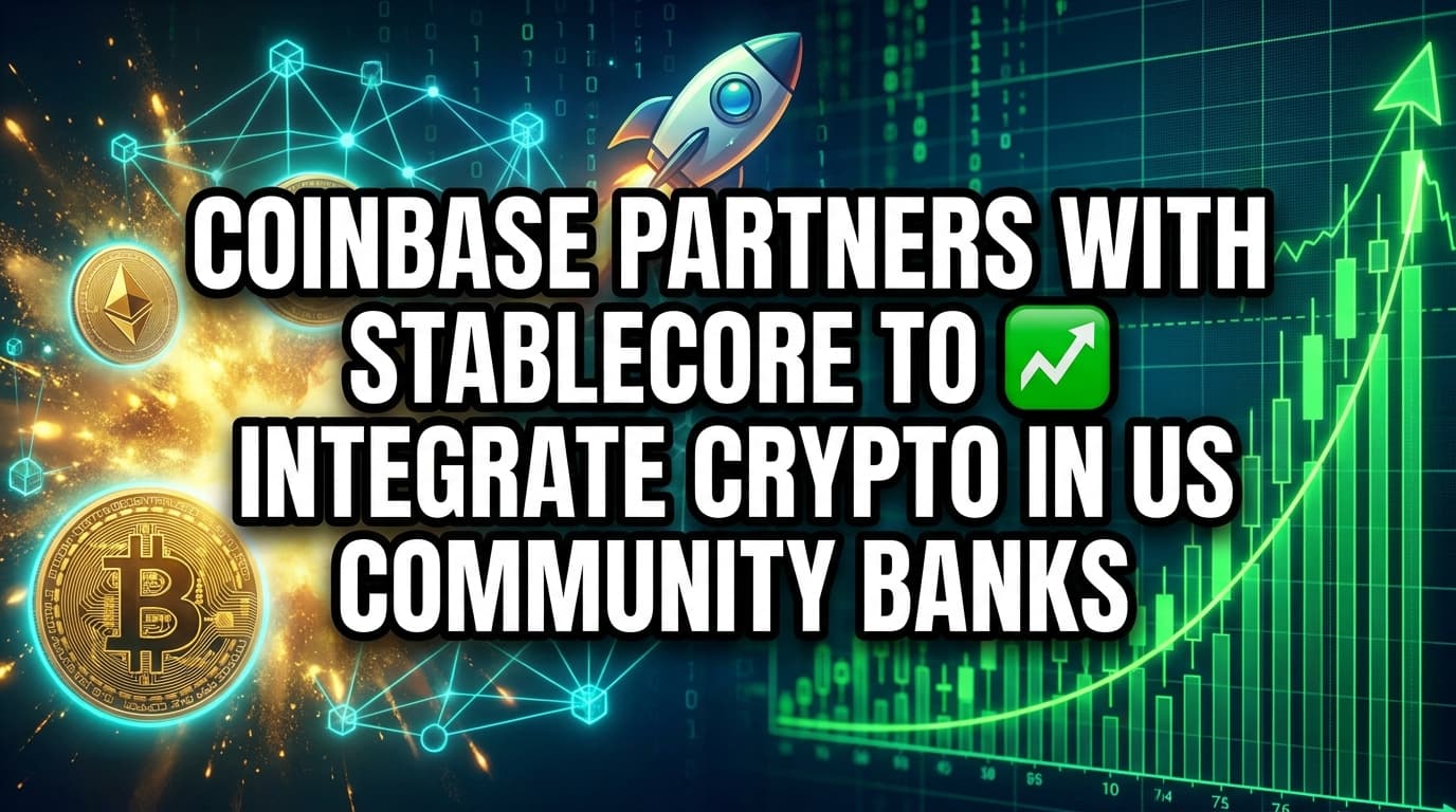 Coinbase Partners With Stablecore to Integrate Crypto in US Community Banks