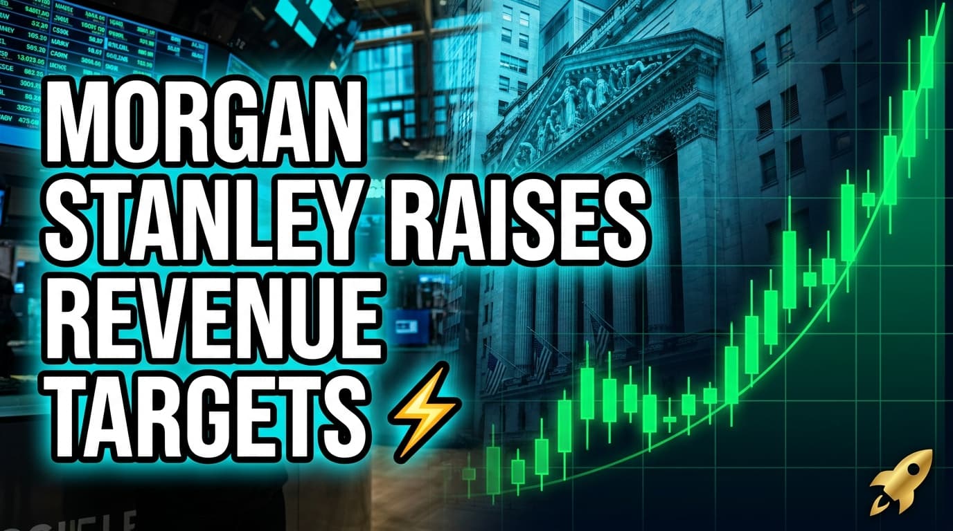 Morgan Stanley Raises Revenue Targets for Financial Advisors