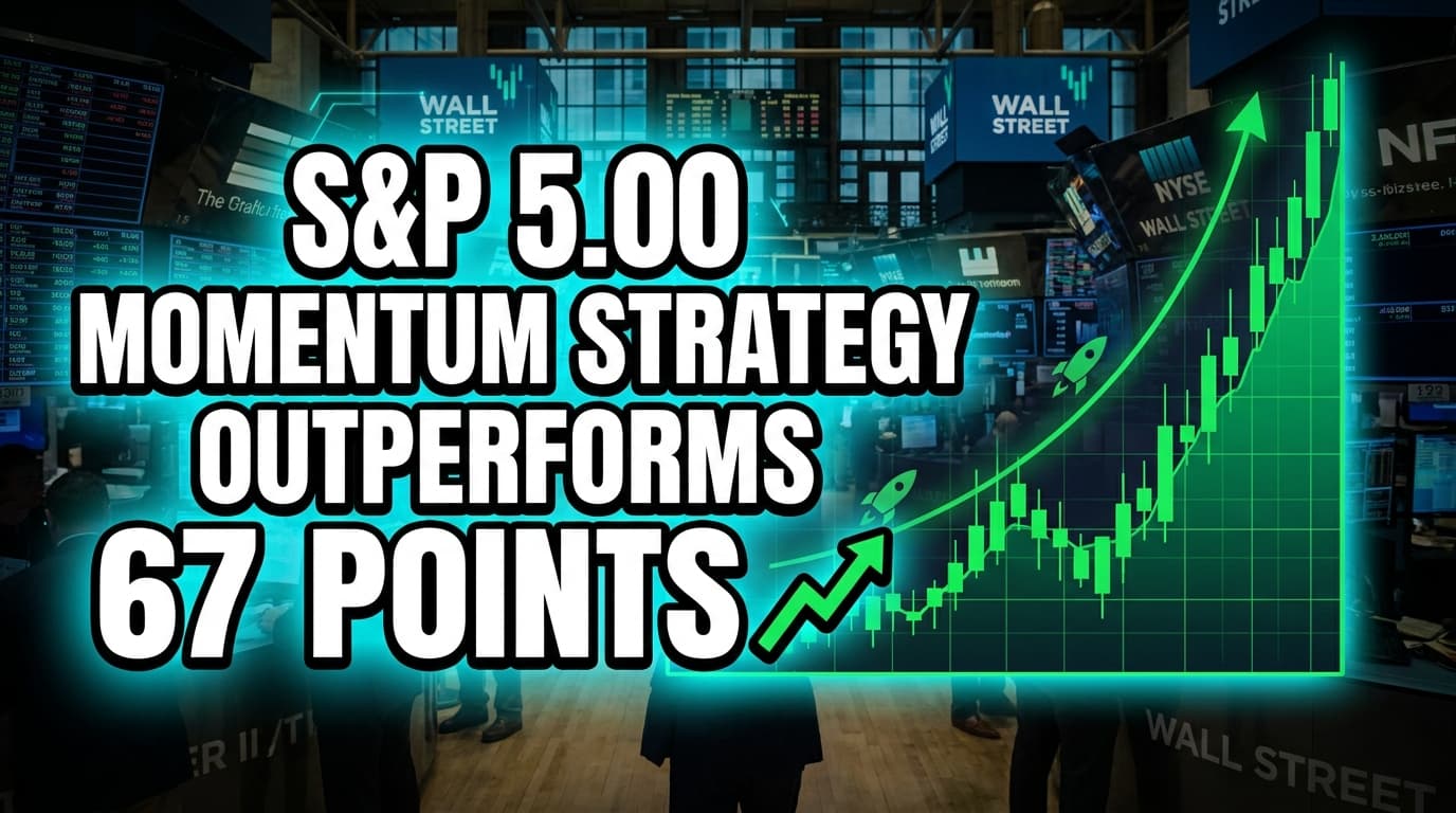 S&P 500 Momentum Strategy Outperforms Index by 67 Points Over Five Years