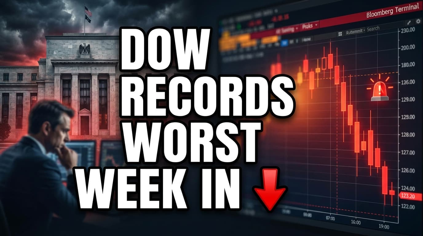 Dow Records Worst Week in Six Months Amid Rising Yields and Oil Prices