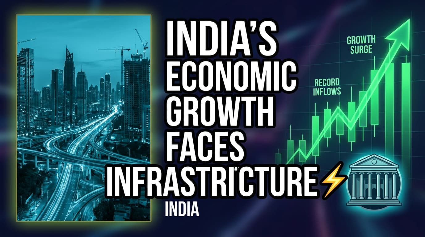 India's Economic Growth Faces Infrastructure Challenges Amid Capital Inflows