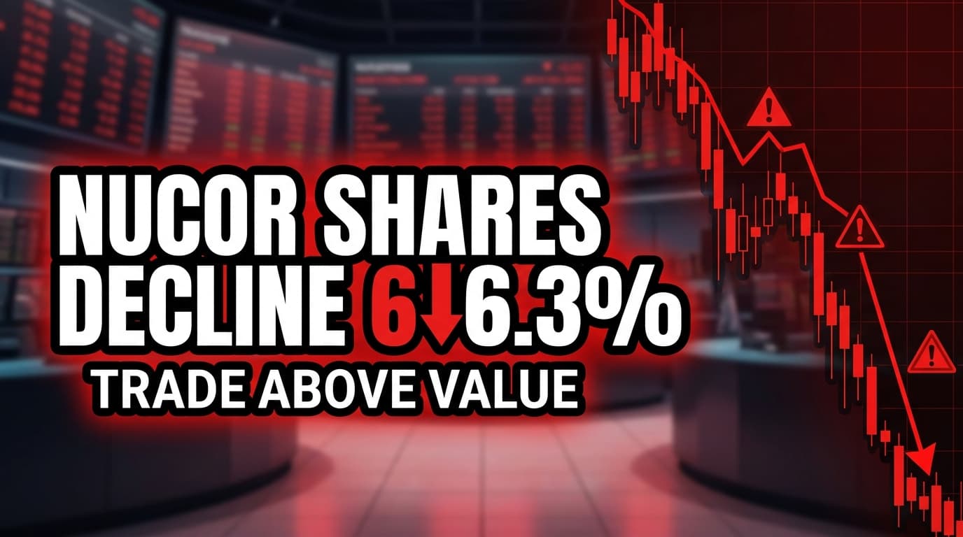 Nucor Shares Decline 6.3%, Trade Above GuruFocus Value