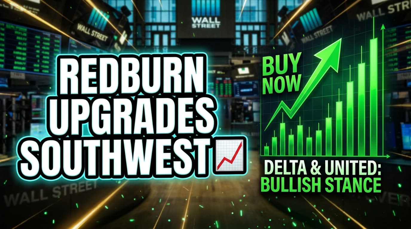 Redburn Upgrades Southwest, Maintains Bullish Stance on Delta and United