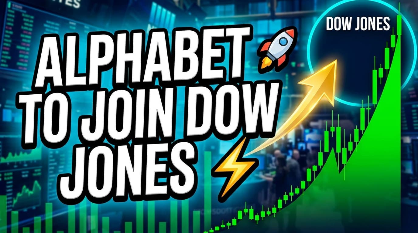 Alphabet to Join Dow Jones Industrial Average, Replacing Verizon